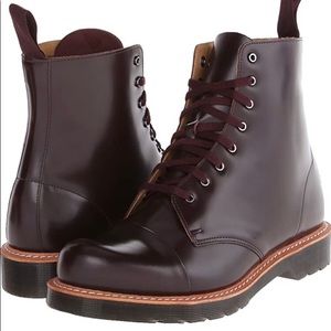 Dr. Martens Charlton Boot in Oxblood.